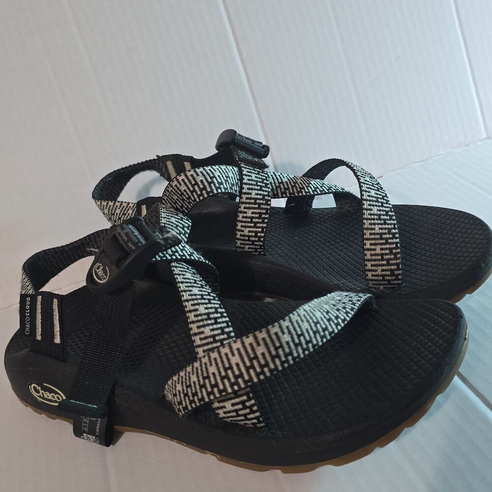Chaco Z/Cloud Sandals Women's Size 7 Black Athletic Outdoor Hiking Water Shoes - Picture 2 of 7